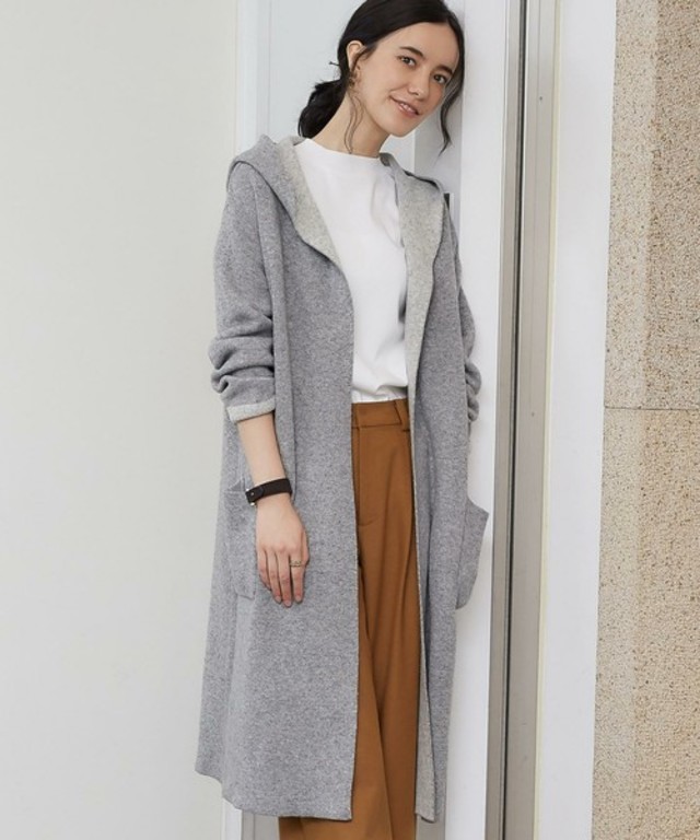 ダブルフェイスカーディガン