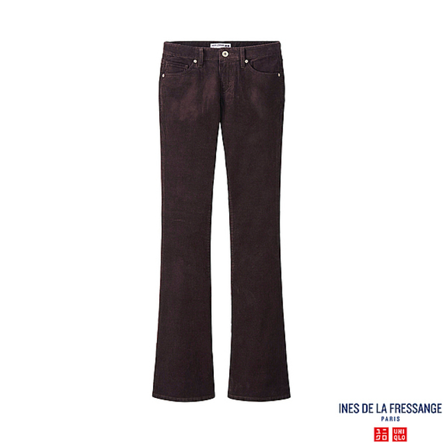 WOMEN コーデュロイフレアパンツ＋