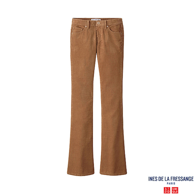 WOMEN コーデュロイフレアパンツ＋