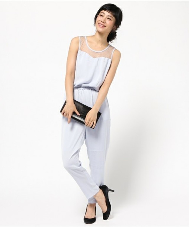 ハイウエストオールインワン