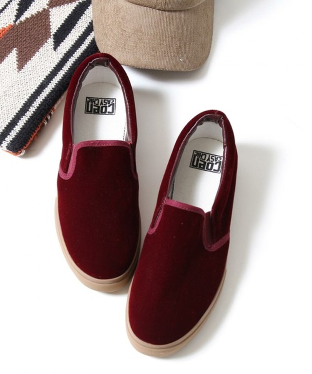 coen ベロアライクスリッポン