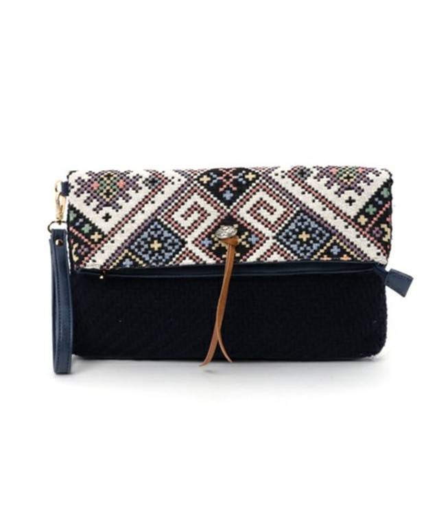 Ray Cassin キリム柄クラッチ