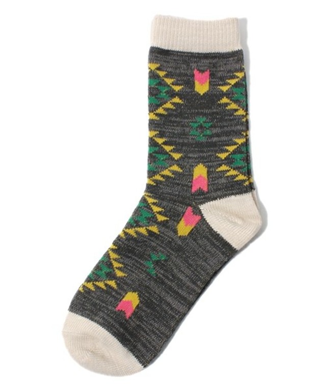 チチカカ キリムクルーソックス