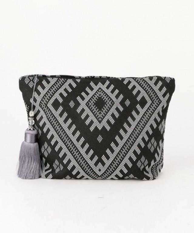 Fatima Morocco　キリム柄 ポーチ L