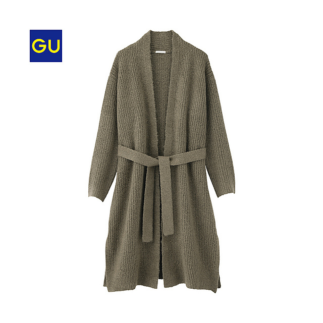 （GU）ロングコーディガン（長袖）