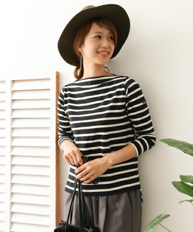 URBAN RESEARCH DOORS WOMENS　ボートネックプルオーバー