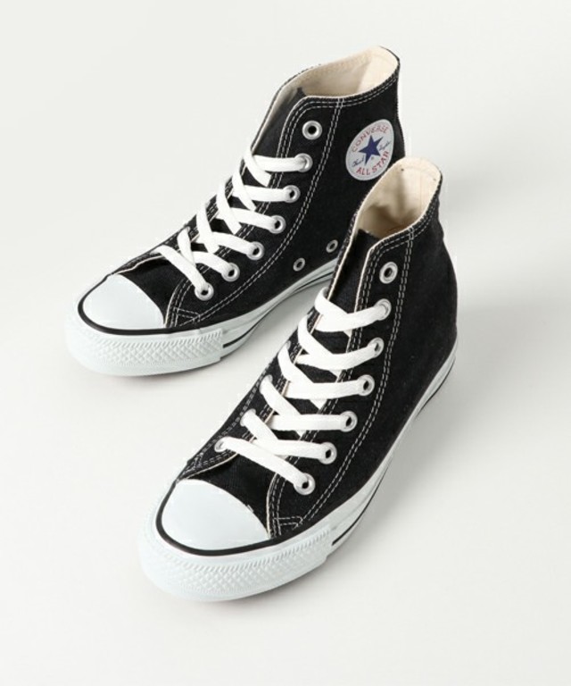 レディース converse コンバース ALL STAR INHEEL DENIM HI オールスター インヒール デニム ハイ 32990551 BLACK
