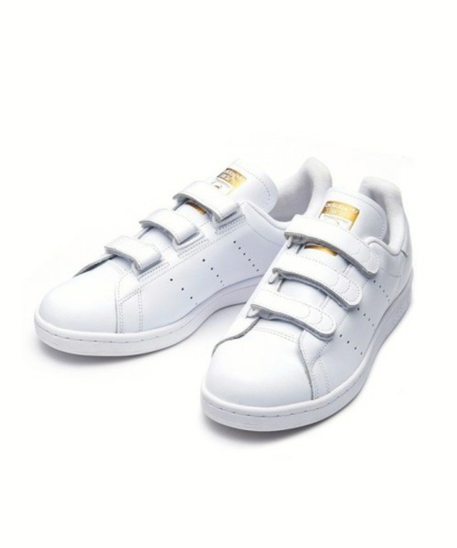 adidas アディダス STAN SMITH CF スタンスミスCF S75188 16SP WTH/WTH/GOLDMT