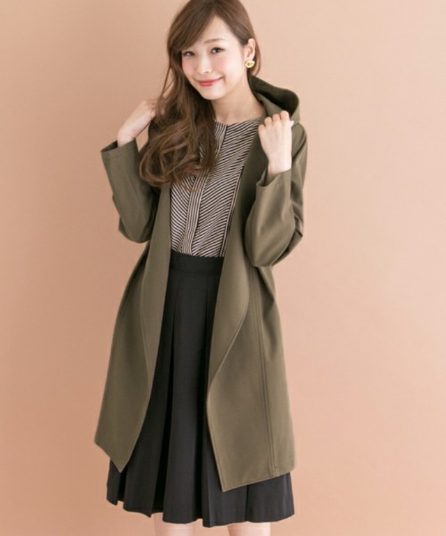 URBAN RESEARCH ROSSO　オーバーフードコーディガン