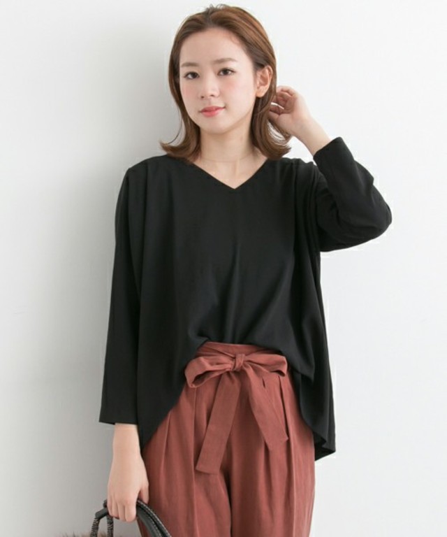 URBAN RESEARCH　2WAYジョーゼットプルオーバー