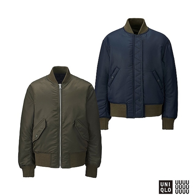 WOMEN MA-1ブルゾン（リバーシブル）
