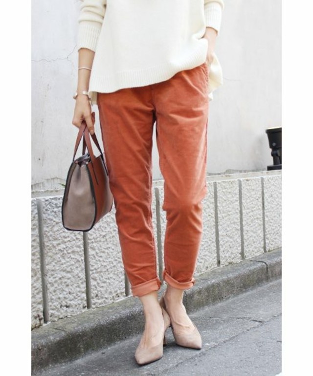 ホソコールストレッチリラックススキニー