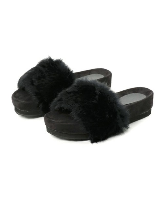 ファーサンダル