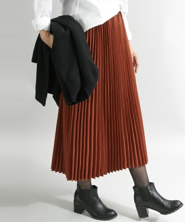 WEGO　プリーツロングスカート
