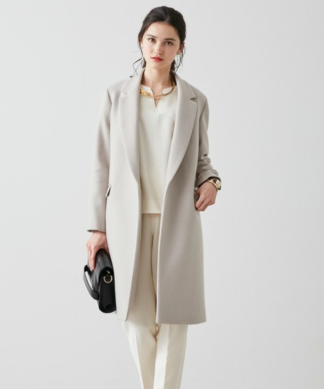 ウールカシミヤチェスターコート