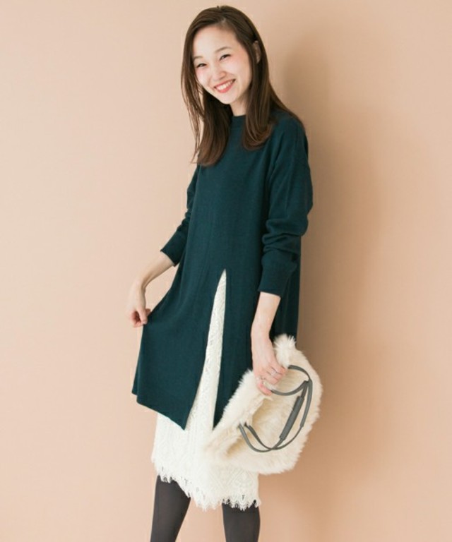 URBAN RESEARCH UR レーススカートセットアップワンピース