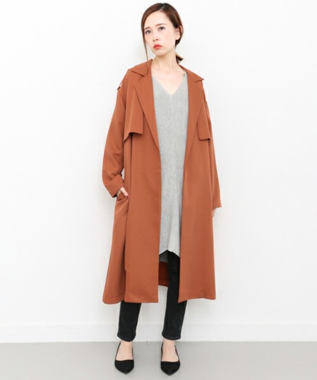 ソフトトレンチコート