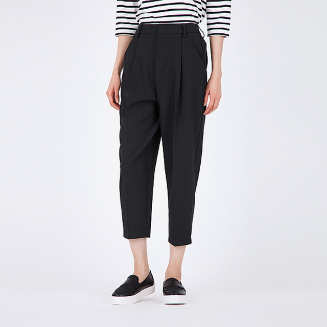 イージーハイウエストボリュームパンツ