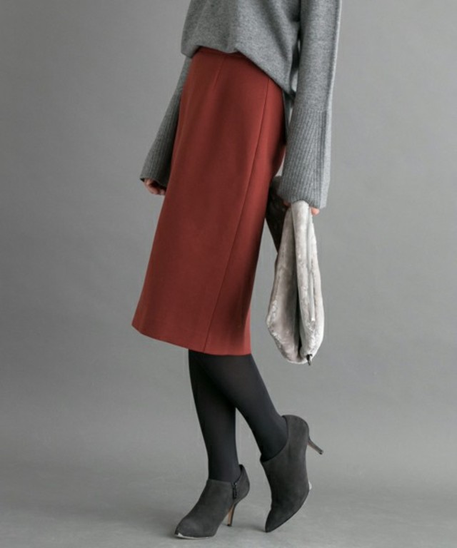 URBAN RESEARCH ROSSO ダンボールニットタイトスカート