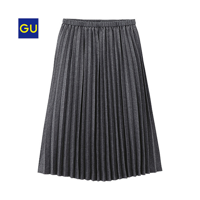 イージーウールライクプリーツスカート