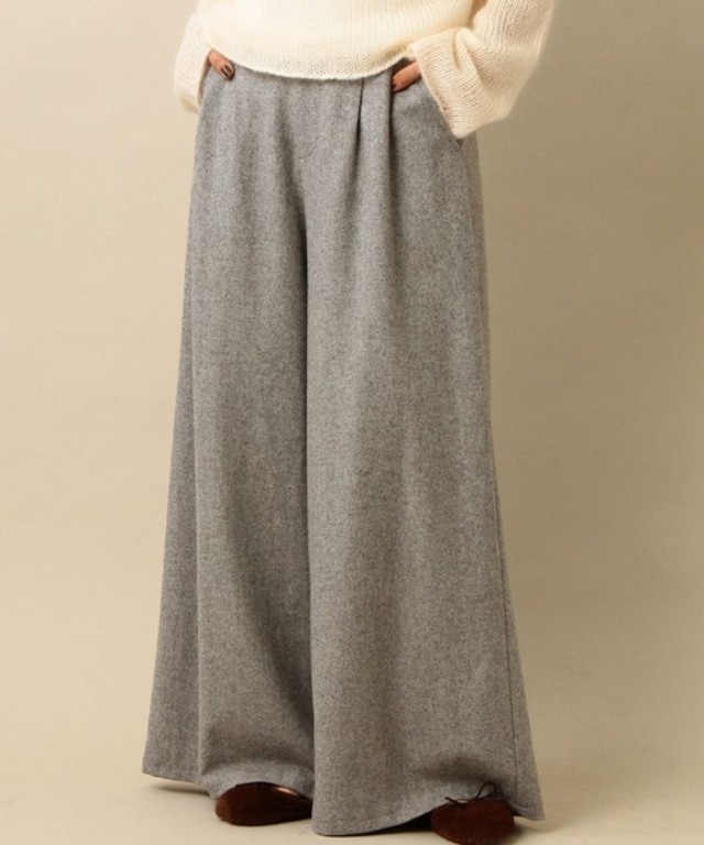 Another Edition　ハイウエストワイドパンツ