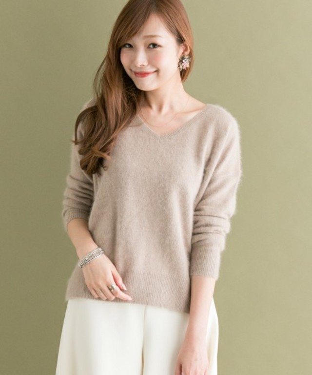 URBAN RESEARCH ROSSO  ソフトウールオーバープルオーバー