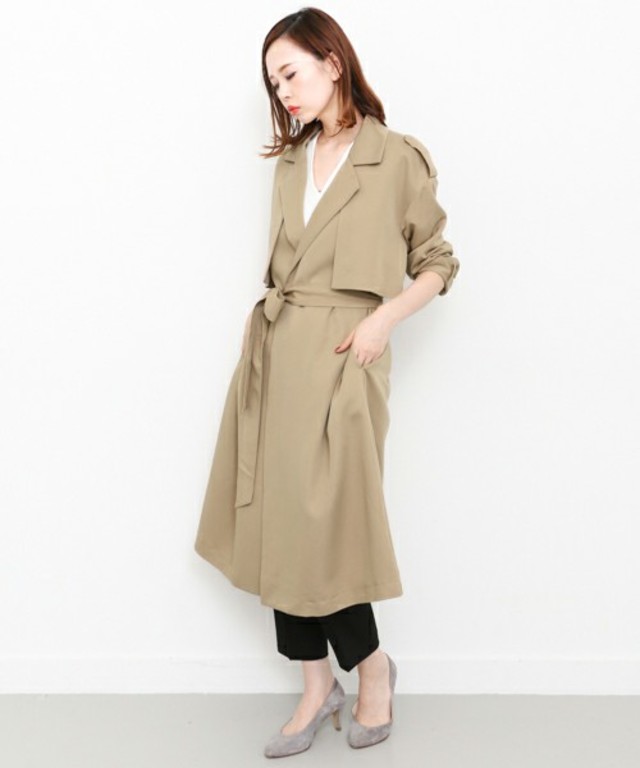 KBF ソフトトレンチコート