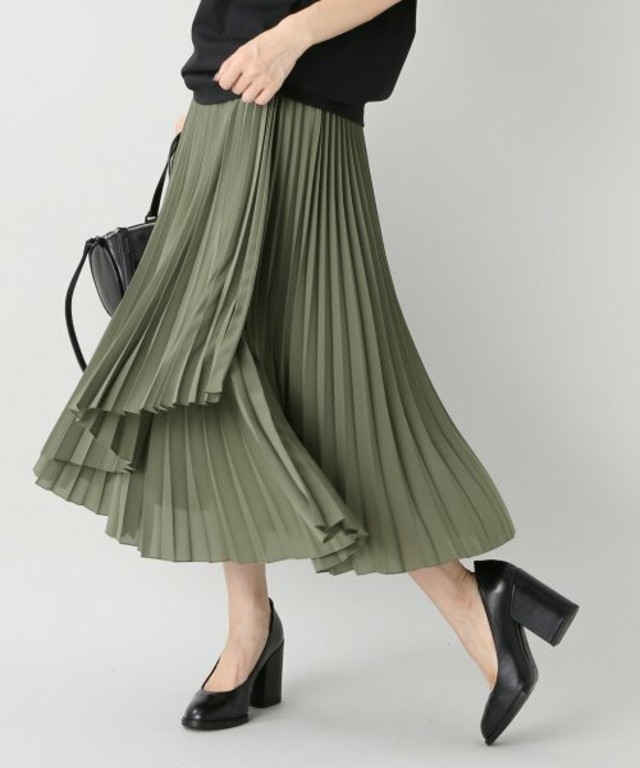 JOURNAL STANDARD スパンボイルプリーツスカート