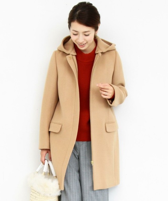 ビューティアンドユースユナイテッドアローズ　フード&ノーカラーコート -2WAY-