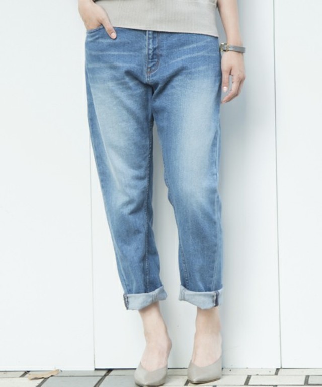 STUDIOUS テーパードデニム