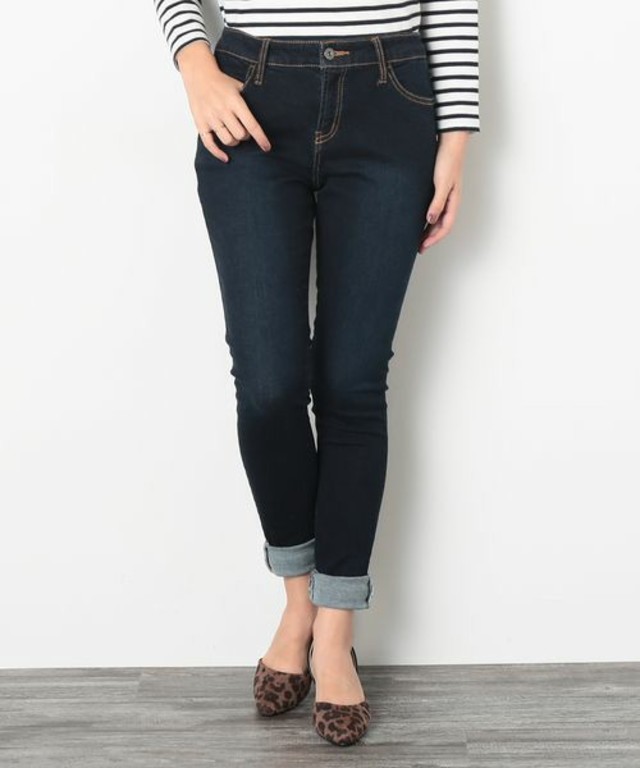 デニムスキニーパンツ