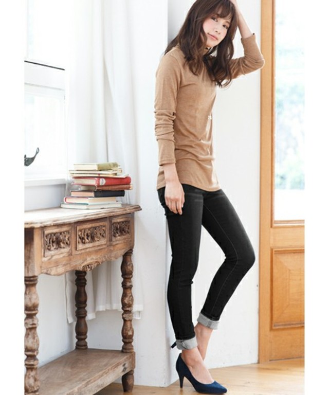 Pierrot 6サイズから選べるリアルデニムストレッチスキニーパンツ