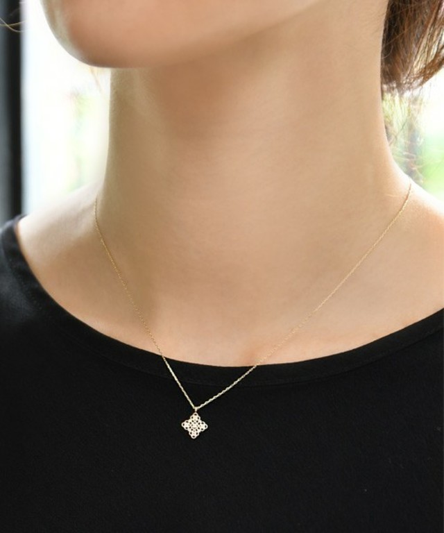 ポワン･ド･フランスダイヤペンダント