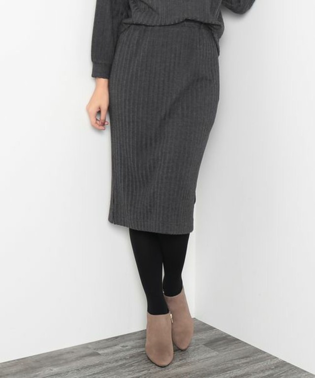 ROPE' PICNIC 起毛リブスカート