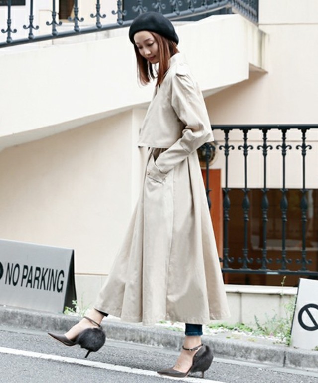 AMERI 3WAY LADY TRENCH COAT