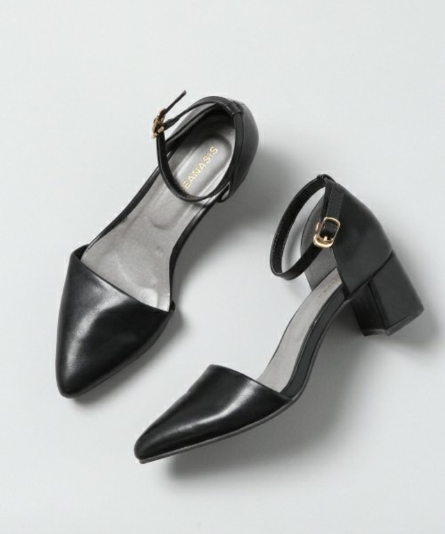 セパレートローヒールパンプス/728282