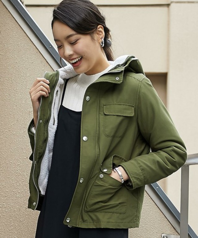 green label relaxing　CB BOA PARKAブルゾン