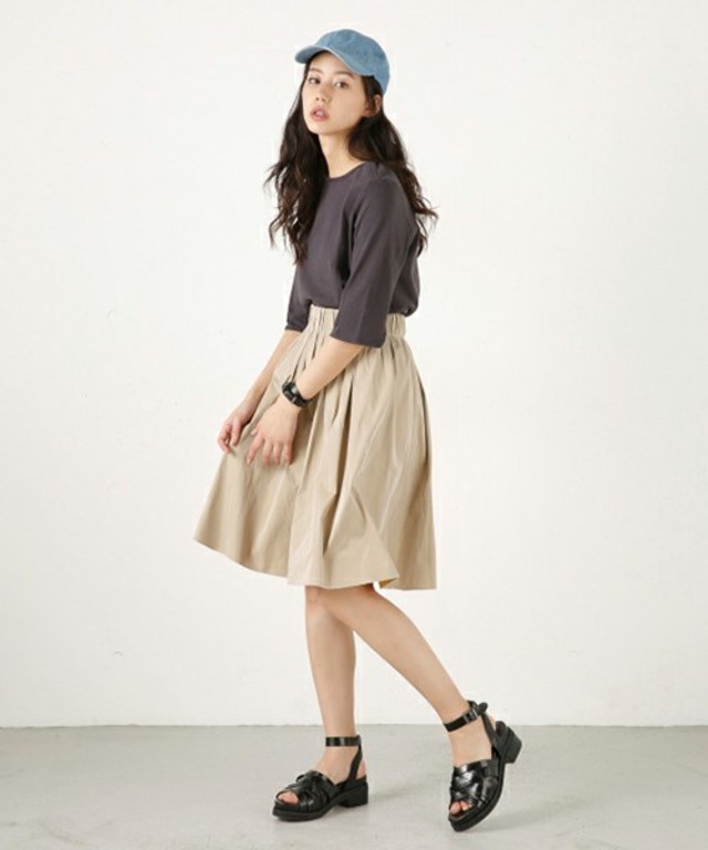 REVERSIBLE TUCK GATHER SK/F