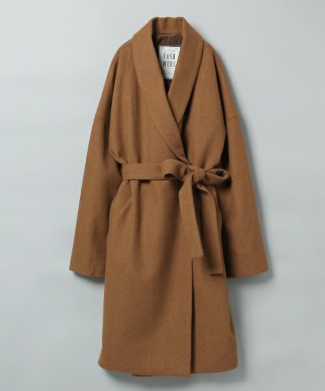 カシミヤMIX2WAYローブコート/721655