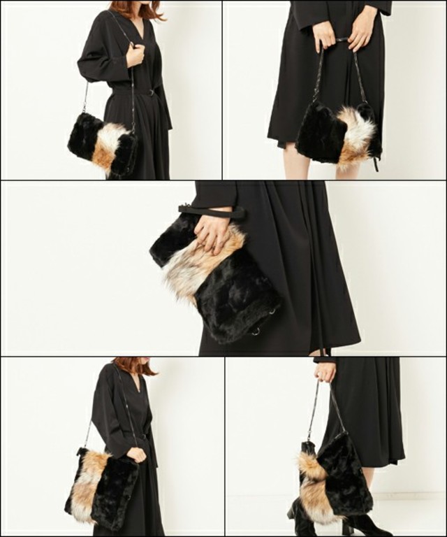 AMERICAN RAG CIE　5WAYファーバッグ