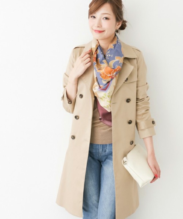 URBAN RESEARCH ROSSO ROSSO リボントレンチコート