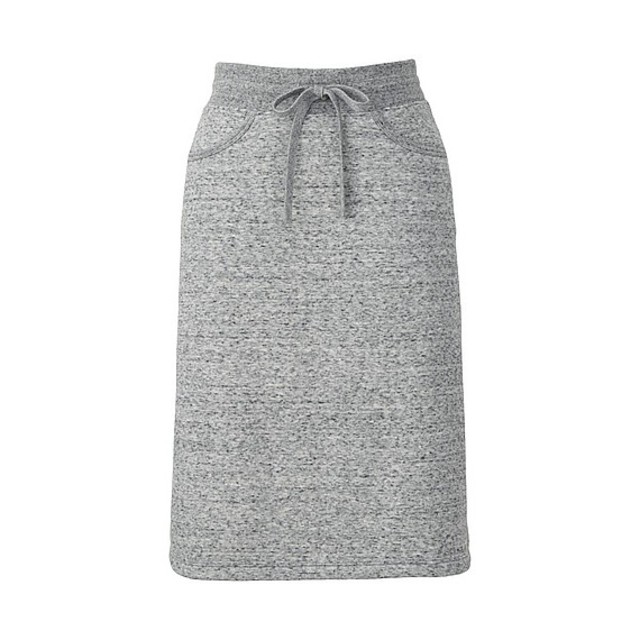 WOMEN ボアスウェットスカート
