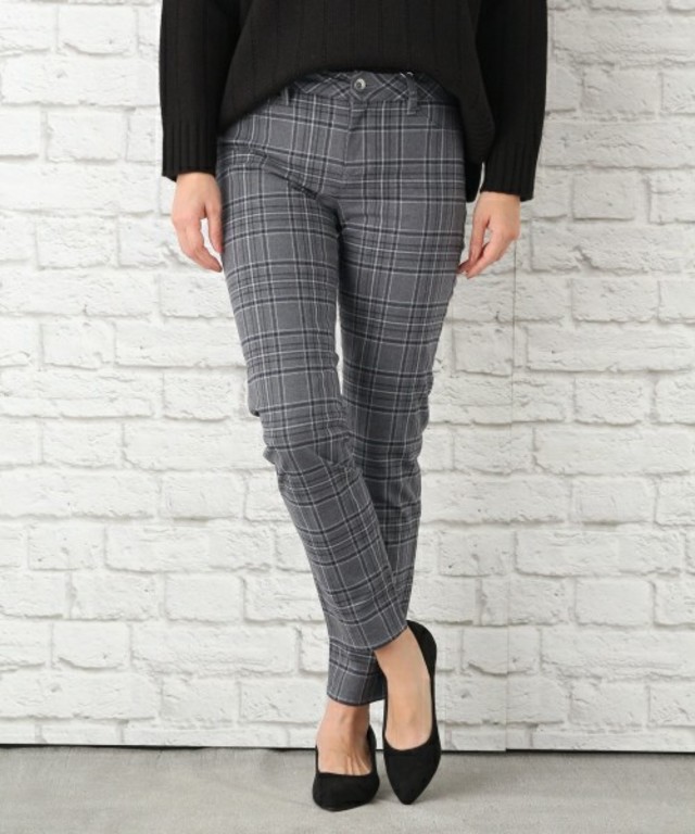 ストレッチガラスリムパンツ2