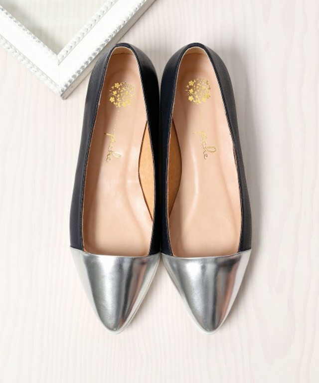 EVAソールフラットパンプス