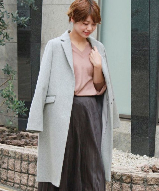 JOURNAL STANDARD relume Oriens S100 wool チェスターコート