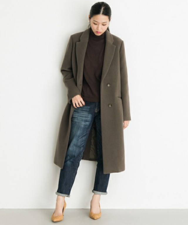 URBAN RESEARCH 2重織チェスターコート