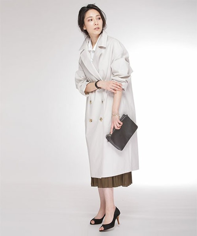 nano・universe ドレストレンチコート