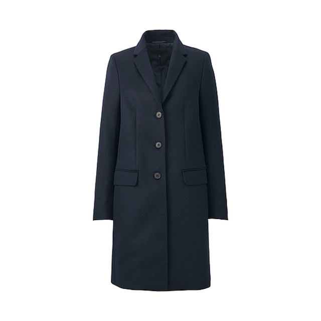 WOMEN ウールカシミヤチェスターコート