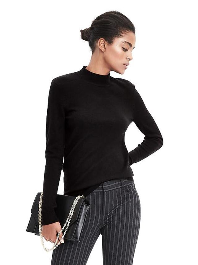 Banana Republic　モックネック プルオーバー