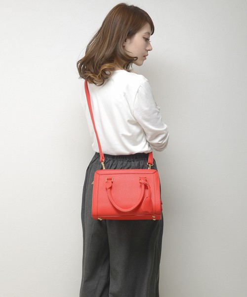 PLAIN CLOTHING スクエアトートバッグ/ショルダーバッグ